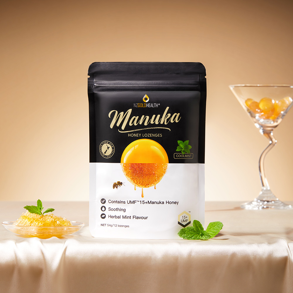 UMF™15+ Mānuka Honey Lozenges With Mint